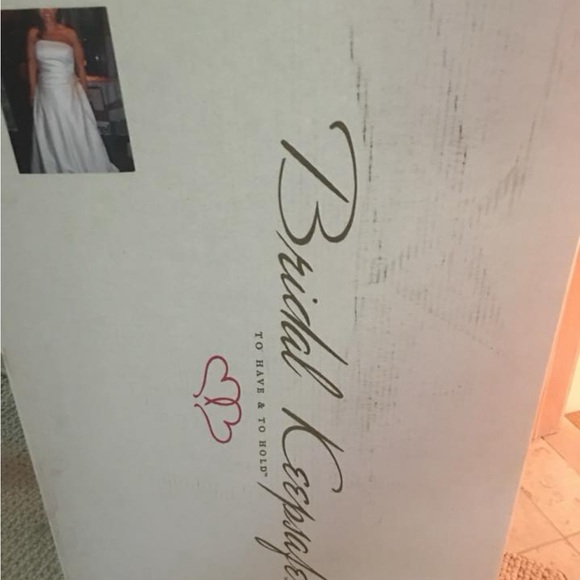 Strapless, beaded, Ivory, full length, sz12/14 professionally cleaned and stored - Picture 2 of 4